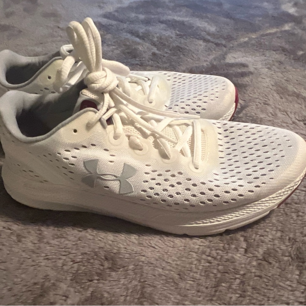 Under Armour White Athletic Sneakers